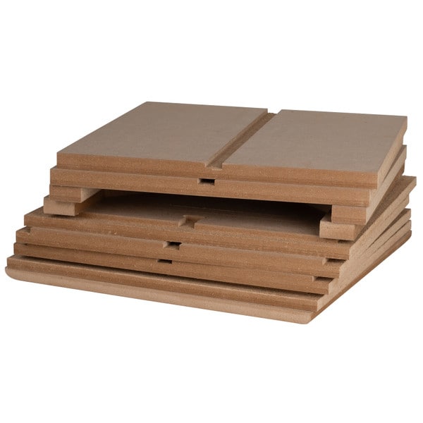 Main product image for Knock-Down MDF 1.5 ft³ Subwoofer Cabinet for 10" Subwoofers300-5020